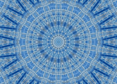 Abstract Colorful Painted Kaleidoscopic Graphic Background. Futuristic Psychedelic Hypnotic Backdrop...
