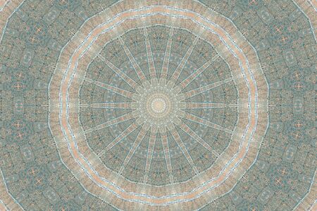 Abstract Colorful Painted Kaleidoscopic Graphic Background. Futuristic Psychedelic Hypnotic Backdrop...