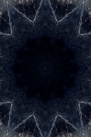 Abstract Colorful Painted Kaleidoscopic Graphic Background. Futuristic Psychedelic Hypnotic Backdrop Pattern With Texture. Folk Ethnic Floral Ornamental Mandala. Vintage Decorative Geometric Mosaicの写真素材