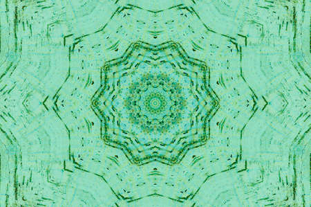Abstract Colorful Painted Kaleidoscopic Graphic Background. Futuristic Psychedelic Hypnotic Backdrop...
