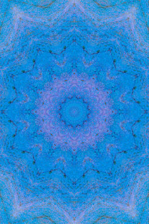 Abstract Colorful Painted Kaleidoscopic Graphic Background. Futuristic Psychedelic Hypnotic Backdrop...