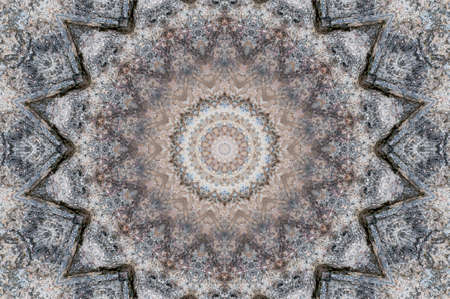 Abstract Colorful Painted Kaleidoscopic Graphic Background. Futuristic Psychedelic Hypnotic Backdrop...