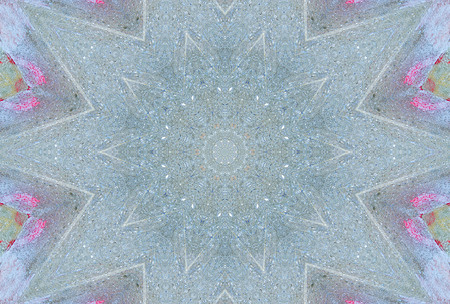 Abstract Colorful Painted Kaleidoscopic Graphic Background. Futuristic Psychedelic Hypnotic Backdrop...