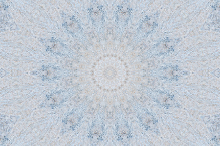 Abstract Colorful Painted Kaleidoscopic Graphic Background. Futuristic Psychedelic Hypnotic Backdrop Pattern With Texture. Folk Ethnic Floral Ornamental Mandala. Vintage Decorative Geometric Mosaicの写真素材