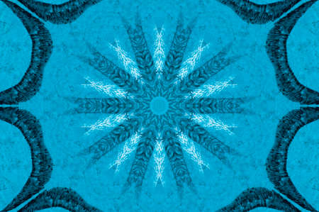 Abstract Colorful Painted Kaleidoscopic Graphic Background. Futuristic Psychedelic Hypnotic Backdrop...