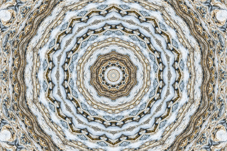 Abstract Colorful Painted Kaleidoscopic Graphic Background. Futuristic Psychedelic Hypnotic Backdrop...