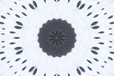 Abstract Colorful Painted Kaleidoscopic Graphic Background. Futuristic Psychedelic Hypnotic Backdrop...