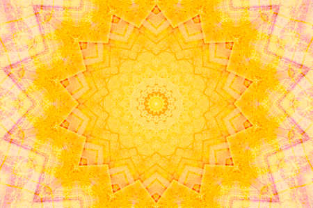 Abstract Colorful Painted Kaleidoscopic Graphic Background. Futuristic Psychedelic Hypnotic Backdrop...