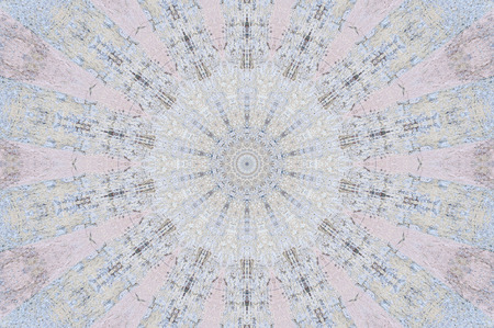 Abstract Colorful Painted Kaleidoscopic Graphic Background. Futuristic Psychedelic Hypnotic Backdrop...