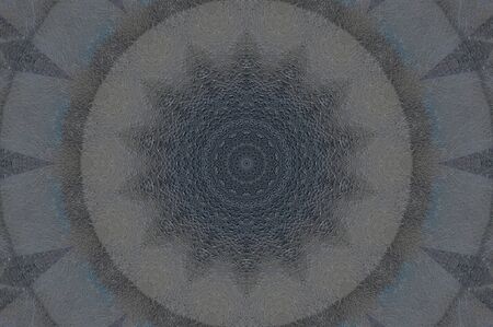 Abstract Colorful Painted Kaleidoscopic Graphic Background. Futuristic Psychedelic Hypnotic Backdrop...
