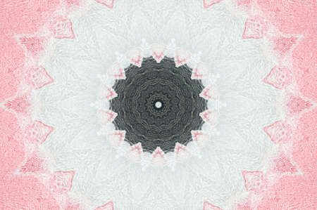 Abstract Colorful Painted Kaleidoscopic Graphic Background. Futuristic Psychedelic Hypnotic Backdrop...