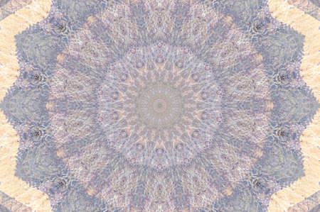 Abstract Colorful Painted Kaleidoscopic Graphic Background. Futuristic Psychedelic Hypnotic Backdrop...