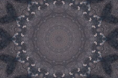 Abstract Colorful Painted Kaleidoscopic Graphic Background. Futuristic Psychedelic Hypnotic Backdrop...
