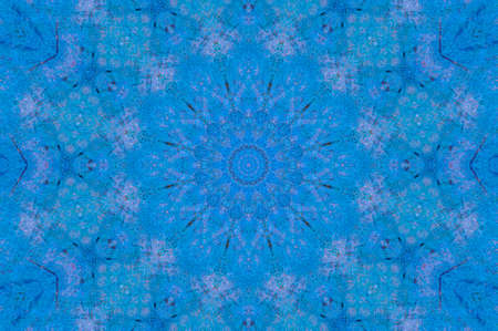 Abstract Colorful Painted Kaleidoscopic Graphic Background. Futuristic Psychedelic Hypnotic Backdrop...