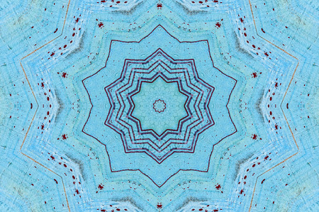 Abstract Colorful Painted Kaleidoscopic Graphic Background. Futuristic Psychedelic Hypnotic Backdrop...