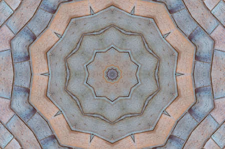 Abstract Colorful Painted Kaleidoscopic Graphic Background. Futuristic Psychedelic Hypnotic Backdrop...