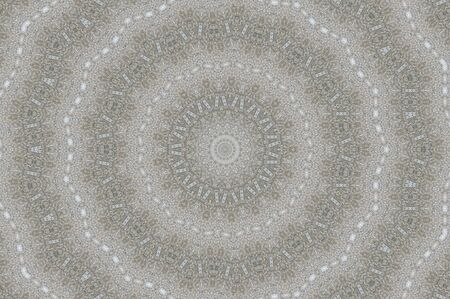 Abstract Colorful Painted Kaleidoscopic Graphic Background. Futuristic Psychedelic Hypnotic Backdrop Pattern With Texture. Folk Ethnic Floral Ornamental Mandala. Vintage Decorative Geometric Mosaicの写真素材