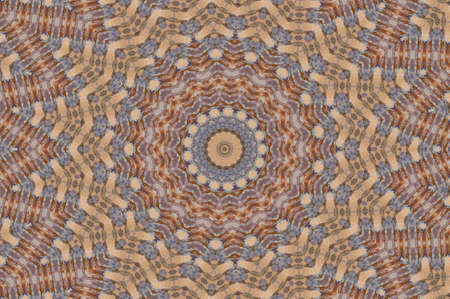 Abstract Colorful Painted Kaleidoscopic Graphic Background. Futuristic Psychedelic Hypnotic Backdrop...