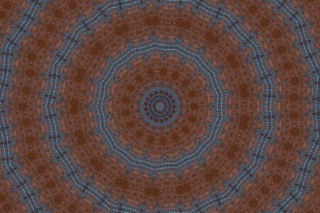 Abstract Colorful Painted Kaleidoscopic Graphic Background. Futuristic Psychedelic Hypnotic Backdrop...