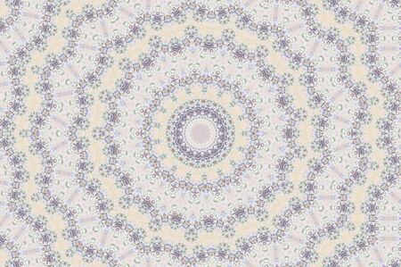 Abstract Colorful Painted Kaleidoscopic Graphic Background. Futuristic Psychedelic Hypnotic Backdrop...