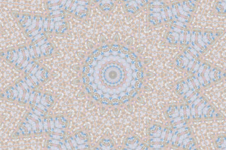 Abstract Colorful Painted Kaleidoscopic Graphic Background. Futuristic Psychedelic Hypnotic Backdrop...