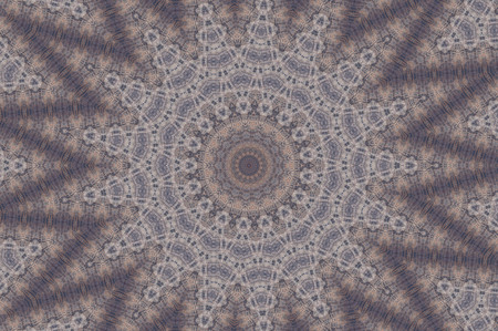 Abstract Colorful Painted Kaleidoscopic Graphic Background. Futuristic Psychedelic Hypnotic Backdrop Pattern With Texture. Folk Ethnic Floral Ornamental Mandala. Vintage Decorative Geometric Mosaicの写真素材