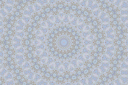 Abstract Colorful Painted Kaleidoscopic Graphic Background. Futuristic Psychedelic Hypnotic Backdrop Pattern With Texture. Folk Ethnic Floral Ornamental Mandala. Vintage Decorative Geometric Mosaicの写真素材