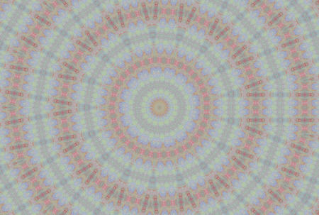 Abstract Colorful Painted Kaleidoscopic Graphic Background. Futuristic Psychedelic Hypnotic Backdrop...