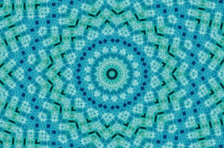 Abstract Colorful Painted Kaleidoscopic Graphic Background. Futuristic Psychedelic Hypnotic Backdrop...