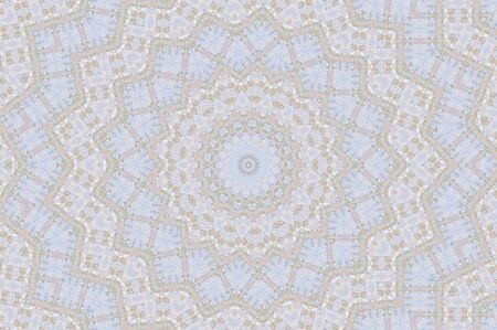 Abstract Colorful Painted Kaleidoscopic Graphic Background. Futuristic Psychedelic Hypnotic Backdrop...