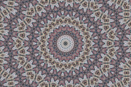 Abstract Colorful Painted Kaleidoscopic Graphic Background. Futuristic Psychedelic Hypnotic Backdrop...