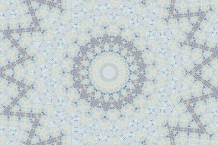Abstract Colorful Painted Kaleidoscopic Graphic Background. Futuristic Psychedelic Hypnotic Backdrop...