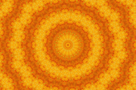 Abstract Colorful Painted Kaleidoscopic Graphic Background. Futuristic Psychedelic Hypnotic Backdrop Pattern With Texture. Folk Ethnic Floral Ornamental Mandala. Vintage Decorative Geometric Mosaicの写真素材