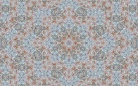 Abstract Colorful Painted Kaleidoscopic Graphic Background.