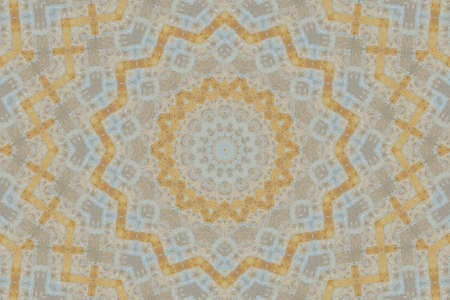 Abstract Colorful Painted Kaleidoscopic Graphic Background. Futuristic Psychedelic Hypnotic Backdrop...