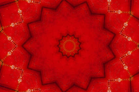 Abstract Colorful Painted Kaleidoscopic Graphic Background. Futuristic Psychedelic Hypnotic Backdrop Pattern With Texture. Folk Ethnic Floral Ornamental Mandala. Vintage Decorative Geometric Mosaicの写真素材