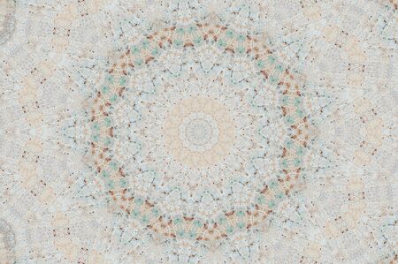 Abstract Colorful Painted Kaleidoscopic Graphic Background. Futuristic Psychedelic Hypnotic Backdrop...
