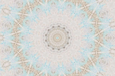 Abstract Colorful Painted Kaleidoscopic Graphic Background. Futuristic Psychedelic Hypnotic Backdrop...
