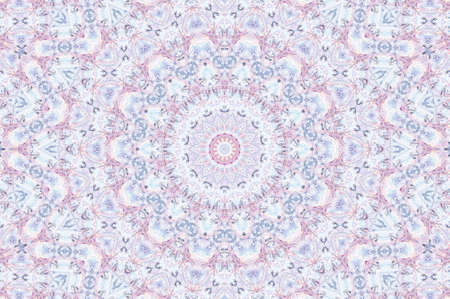 Abstract Colorful Painted Kaleidoscopic Graphic Background. Futuristic Psychedelic Hypnotic Backdrop...