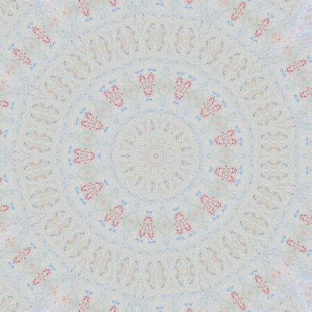 Abstract Colorful Painted Kaleidoscopic Graphic Background. Futuristic Psychedelic Hypnotic Backdrop...