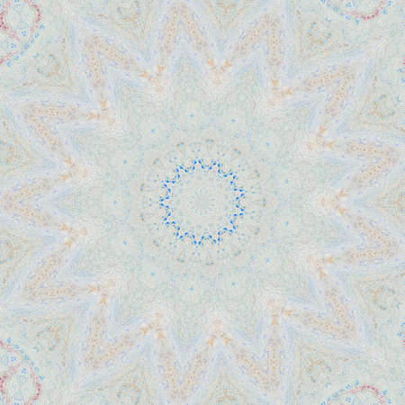 Abstract Colorful Painted Kaleidoscopic Graphic Background. Futuristic Psychedelic Hypnotic Backdrop...