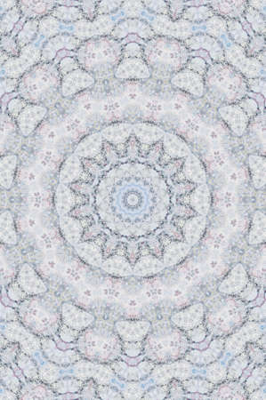 Abstract Colorful Painted Kaleidoscopic Graphic Background. Futuristic Psychedelic Hypnotic Backdrop...