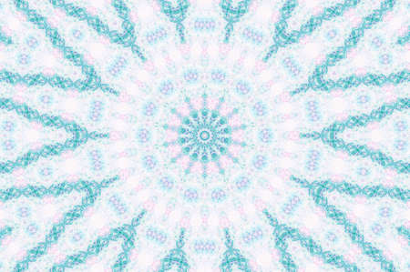 Abstract Colorful Painted Kaleidoscopic Graphic Background. Futuristic Psychedelic Hypnotic Backdrop...