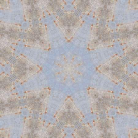 Abstract Colorful Painted Kaleidoscopic Graphic Background. Futuristic Psychedelic Hypnotic Backdrop...