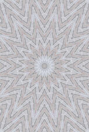 Abstract Colorful Painted Kaleidoscopic Graphic Background. Futuristic Psychedelic Hypnotic Backdrop Pattern With Texture. Folk Ethnic Floral Ornamental Mandala. Vintage Decorative Geometric Mosaicの写真素材