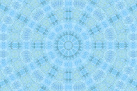 Abstract Colorful Painted Kaleidoscopic Graphic Background. Futuristic Psychedelic Hypnotic Backdrop Pattern With Texture. Folk Ethnic Floral Ornamental Mandala. Vintage Decorative Geometric Mosaicの写真素材