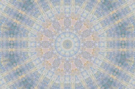 Abstract Colorful Painted Kaleidoscopic Graphic Background. Futuristic Psychedelic Hypnotic Backdrop...