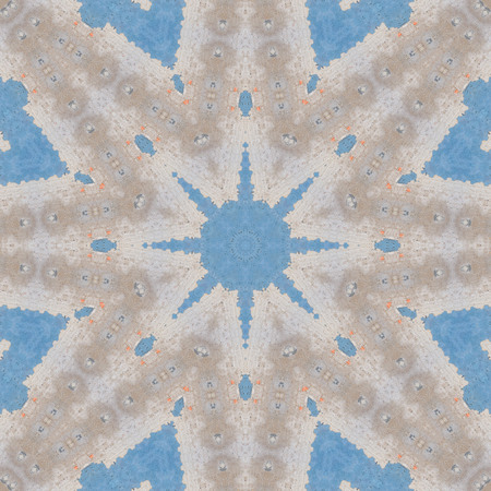 Abstract Colorful Painted Kaleidoscopic Graphic Background. Futuristic Psychedelic Hypnotic Backdrop...