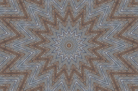 Abstract Colorful Painted Kaleidoscopic Graphic Background. Futuristic Psychedelic Hypnotic Backdrop Pattern With Texture. Folk Ethnic Floral Ornamental Mandala. Vintage Decorative Geometric Mosaicの写真素材