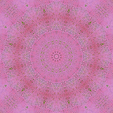 Abstract Colorful Painted Kaleidoscopic Graphic Background. Futuristic Psychedelic Hypnotic Backdrop...
